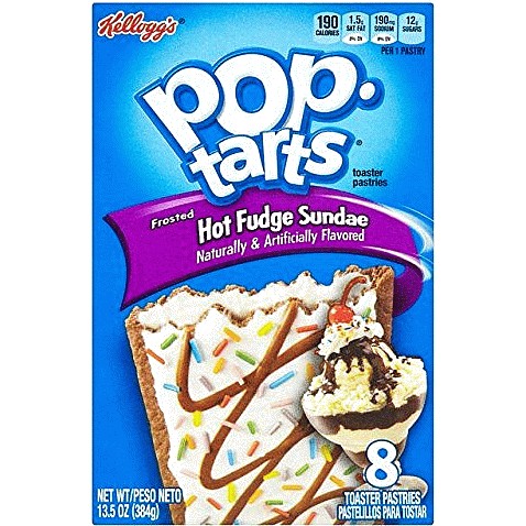 Kelloggs Frosted Hot Fudge Sundae Pop Tarts Pop Tarts G Compare