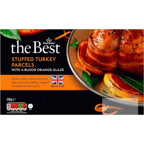 Morrisons The Best Stuffed Turkey Parcels With A Blood Orange Glaze