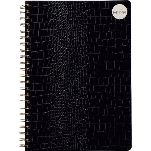 Sainsbury S Home Black PU A4 Wired Notebook Compare Prices Where To