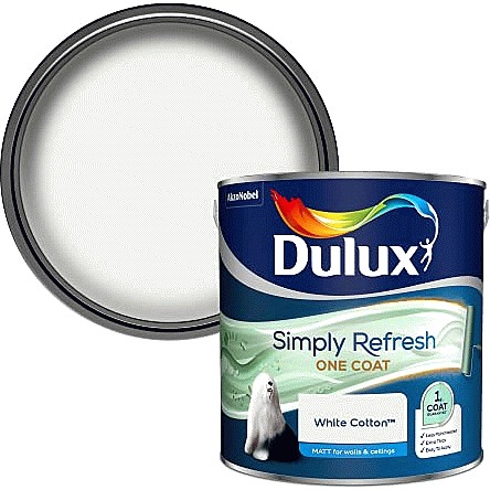 Dulux Simply Refresh One Coat Matt Emulsion Paint All Sizes All Colours