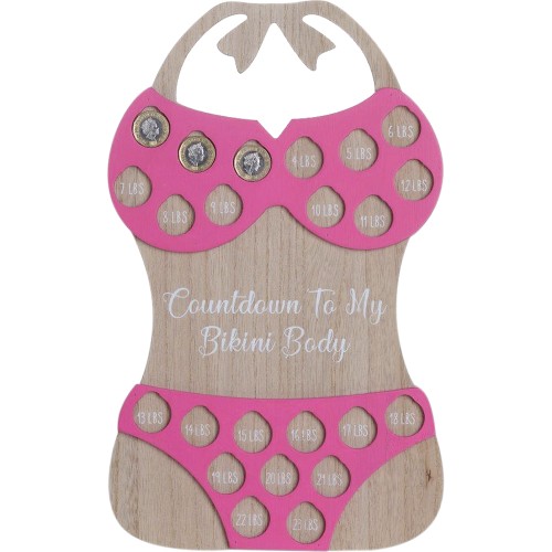 Bikini Body Pound Countdown Plaque Compare Prices Where To Buy