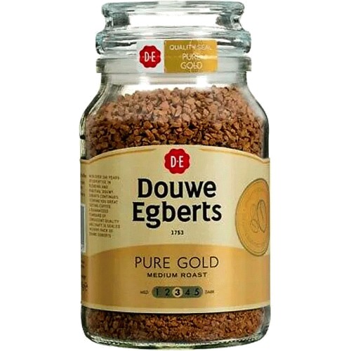 Douwe Egberts Pure Gold Medium Roast Instant Coffee 95g Compare