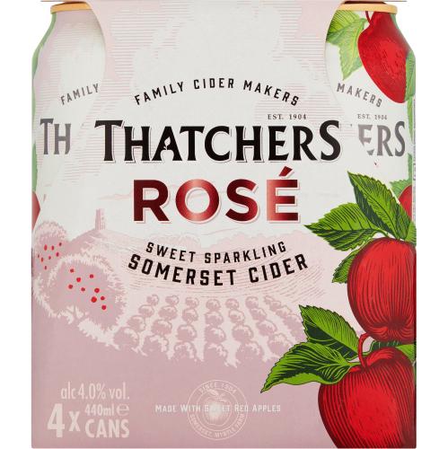 Thatchers Rose Sweet Sparkling Somerset Cider X Ml Compare