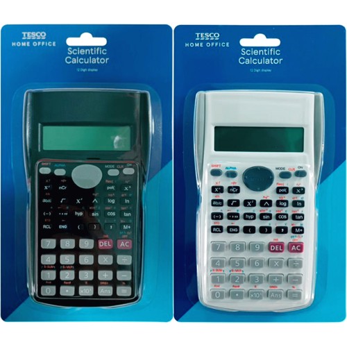 Tesco Scientific Calculator Black White Assortment Compare