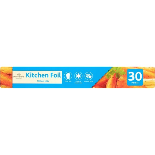 Morrisons Kitchen Foil 30m Compare Prices Where To Buy Trolley   ACT791