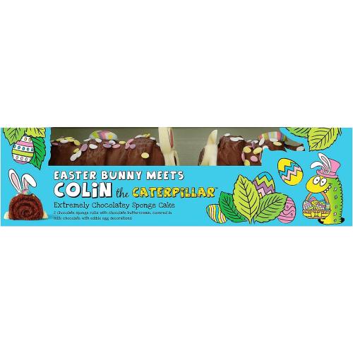 M&S Easter Bunny Meets Colin the Caterpillar Cake (705g) - Compare ...