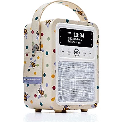 Vq Monty Emma Bridgewater Rechargeable Dab Radio With Bluetooth Dab