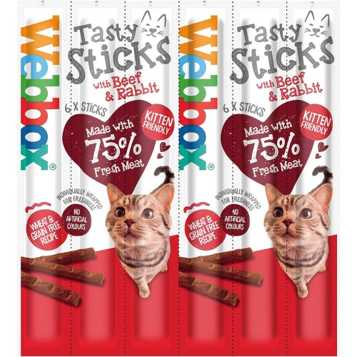 Webbox Cats Delight Lick-E-Lix with Chicken Tasty Yoghurty Treat Sachets