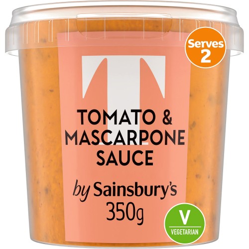 Sainsbury s Tomato Mascarpone Sauce Serves 2 350g