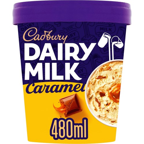 Cadbury Dairy Milk Ice Cream Tub 460ml is not halal