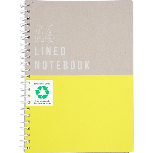 Sainsbury's Home A4 Grey Lime Lined Notebook - Compare Prices & Where ...