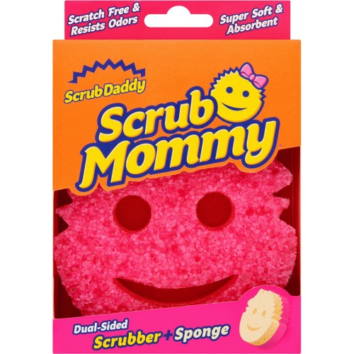 What's the difference between a Scrub Daddy and Scrub Mommy