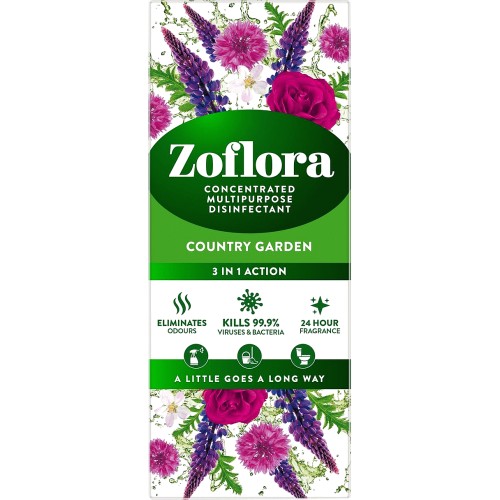 Zoflora Country Garden Concentrated Disinfectant 500ml Compare