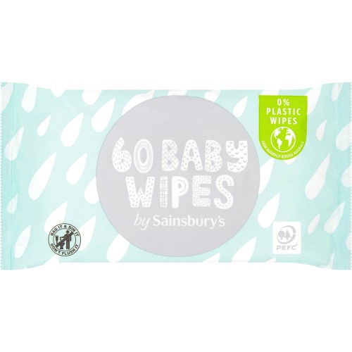 Sainsbury's baby hot sale water wipes