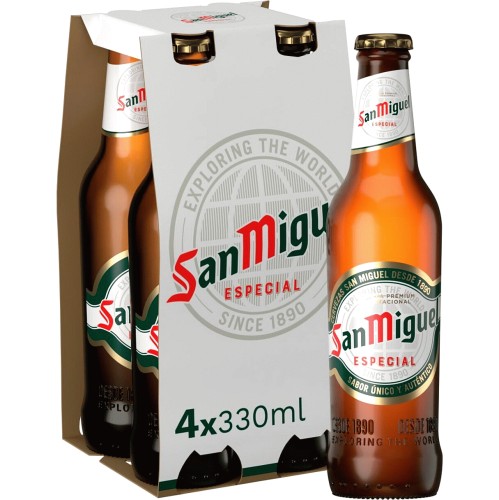 Modelo Especial Mexican Lager Beer Bottles 4 x 355ml