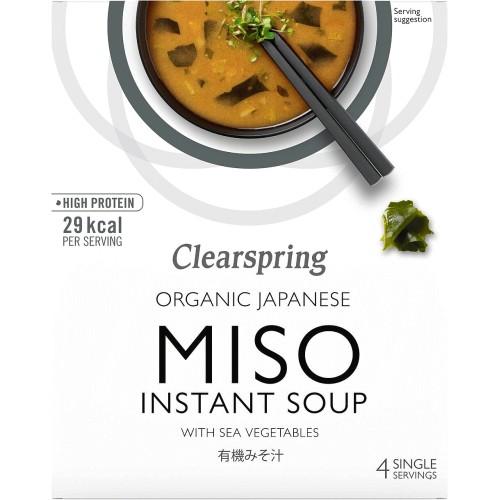 Organic White Miso Paste 270g, Clearspring