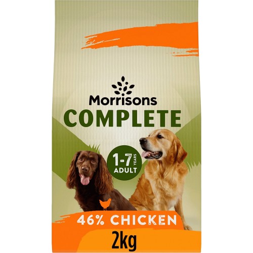 Morrisons complete 2024 dog food