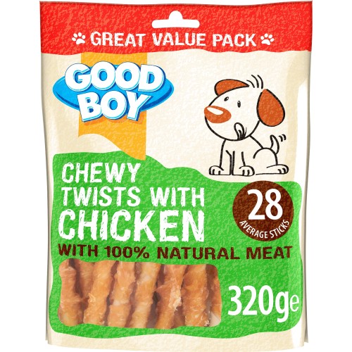 Good Boy Chewy Twists 320g Compare Prices Where To Buy Trolley