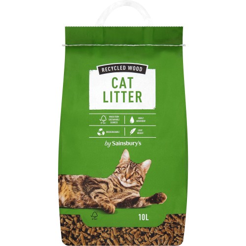 Morrisons wood pellet cat litter best sale