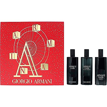 Giorgio Armani Code Men s Fragrance EDT and EDP Travel Size Gift