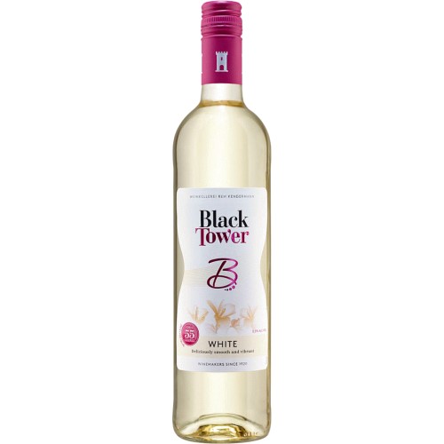 B By Black Tower White 75cl Compare Prices Trolley