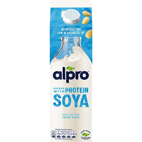 Alpro Soya High Protein Chocolate Long Life Drink