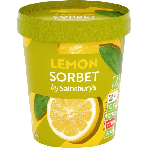 Sainsbury's Sorbet Raspberry 500ml