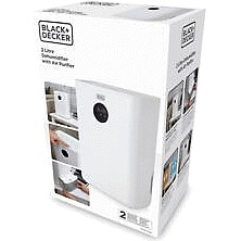 Black & Decker 3in1, Bladeless Air Purifier, Fan and Heater