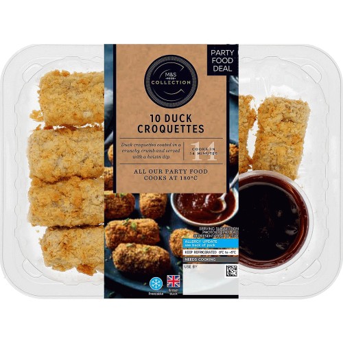 M&S Collection 10 Duck Croquettes with A Hoisin Dip (280g) - Compare ...