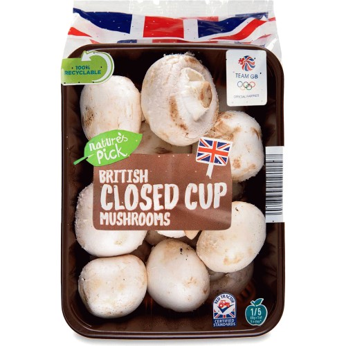 Nature s Pick Closed Cup Mushrooms 400g Compare Prices Where