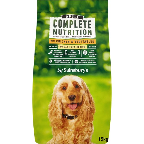 Sainsbury s Complete Nutrition Adult Dog Food with Chicken