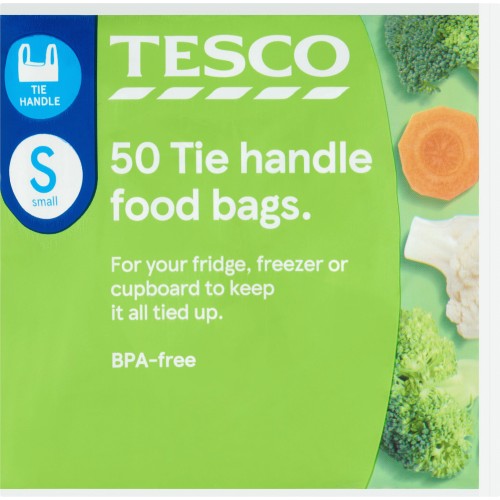 Morrisons Tie Handle Food & Freezer Bags Small