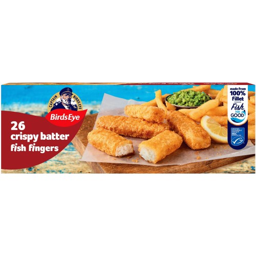 Birdseye Gluten Free Fish Fingers x 30 900g (4 Pack)