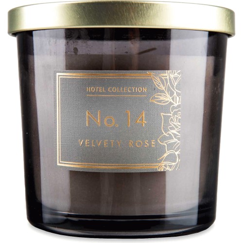 Hotel Collection No.14 Velvety Rose Fragranced Candle 335g