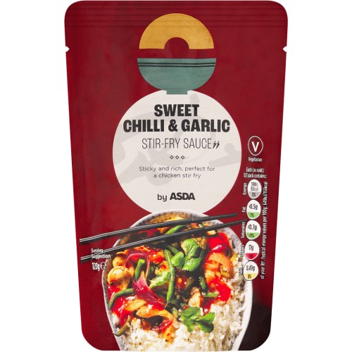 ASDA Sweet Chilli & Garlic StirFry Sauce (120g) Compare Prices