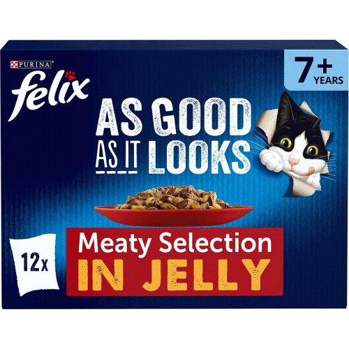 Felix senior outlet cat food tesco