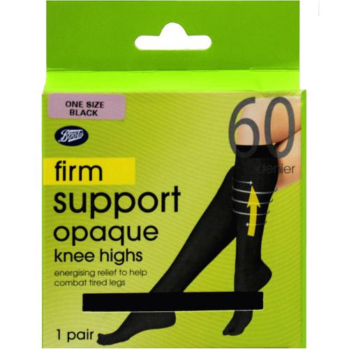 Boots Firm Support 60 Denier Opaque Tights 1 pair pack Black Small Compare Prices Where To Buy Trolley