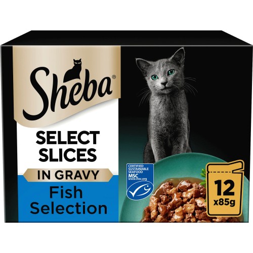 Sheba Cat Food Pouches B M GPI Trolley