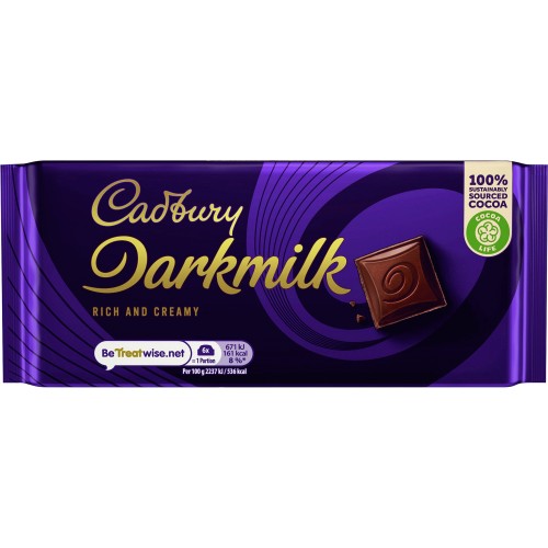 Cadbury Bournville Classic Dark Chocolate Bar 180g - Tesco Groceries