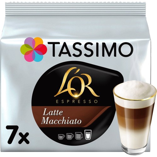 Buy Tassimo L'OR Latte Macchiato Caramel 16 T-Discs from £4.49 (Today) –  Best Deals on