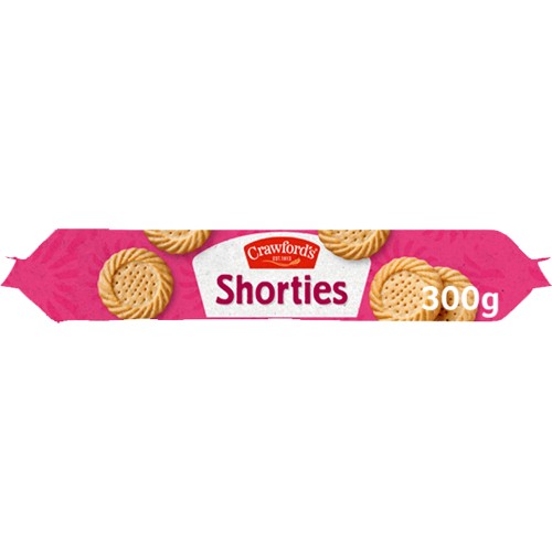 Crawford's Shorties Golden Shortcake Biscuits (300g) - Compare Prices ...