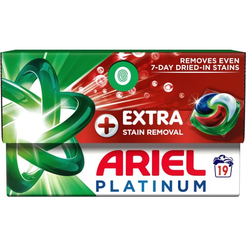 Ariel Platinum Pods Washing Liquid Capsules 19 Washes (19) - Compare ...