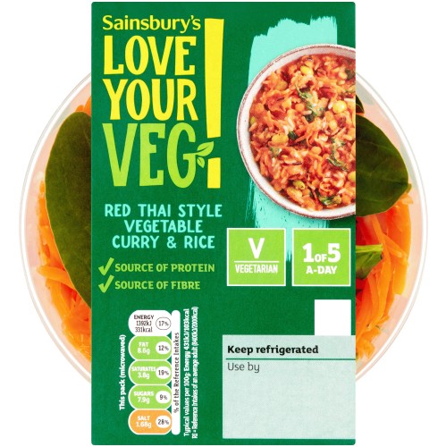 Sainsburys red thai curry online