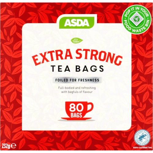 PG Tips Té extra fuerte 80 bolsas