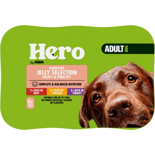 Asda hero hotsell puppy food pouches