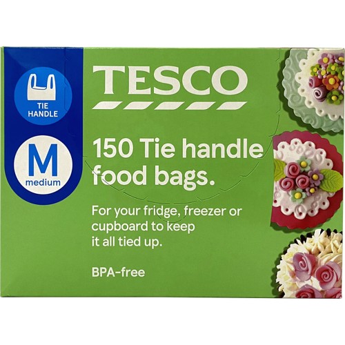 Tesco Zip Seal Food & Freezer Bags Medium 20S - Tesco Groceries