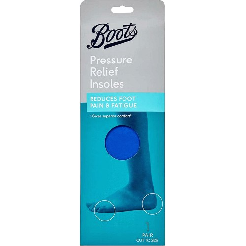 Boots Pharmaceuticals Advanced Footcare Pressure Relief Insoles 1 Pair Compare Prices Where To Buy Trolley