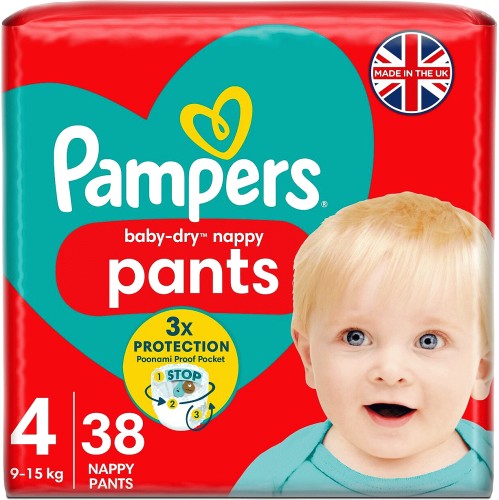 Pampers nappies best sale size 4 offers