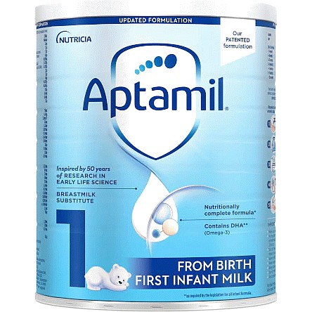 Aptamil 1 First Infant Milk Tabs from Birth (24 x 552g) - Compare