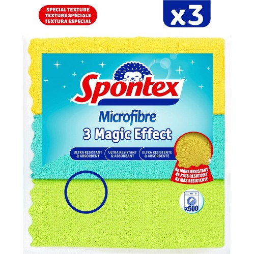 Lot De 3 Packs De 8 Microfibres Collection - 24 Microfibres Spontex